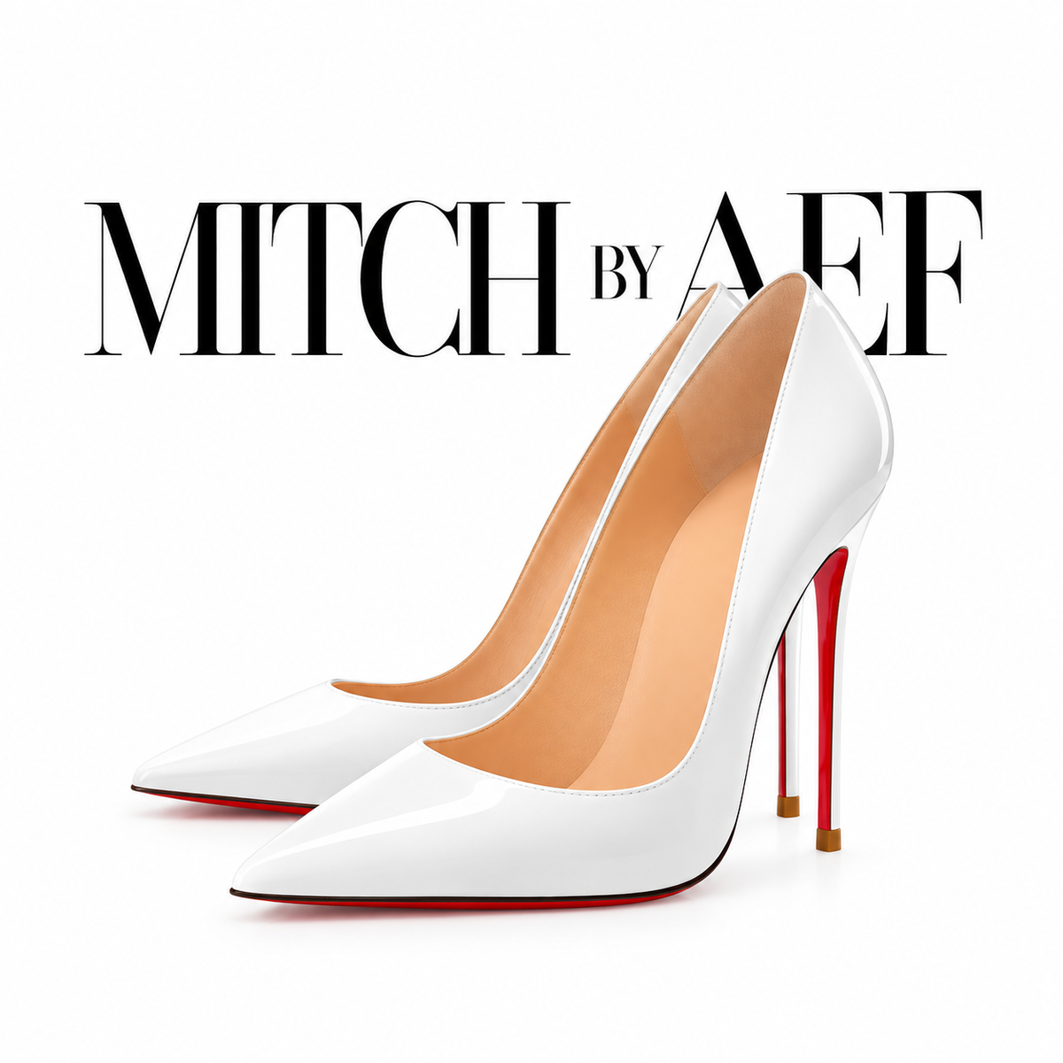 Damenpumps mit spitzer Zehenpartie und roter Sohle - Stilettoabsatz | SCARLETT