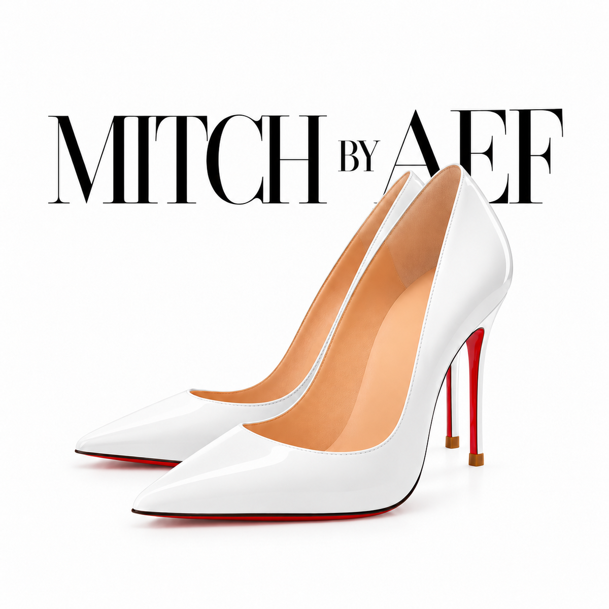 Damenpumps mit spitzer Zehenpartie und roter Sohle - Stilettoabsatz | SCARLETT