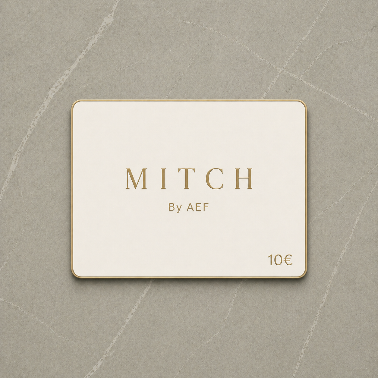 Carte Cadeau MITCH By AEF