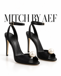 VENEZIA - Women's Pearl Stiletto Sandals | 11 cm