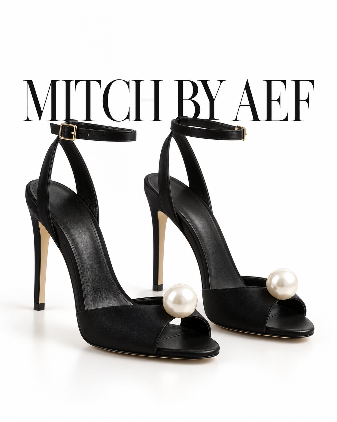 VENEZIA - Women's Pearl Stiletto Sandals | 11 cm
