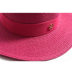 Canotier Paille Femme — Ruban & Élégance Estivale