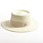 Canotier Paille Femme — Ruban & Élégance Estivale