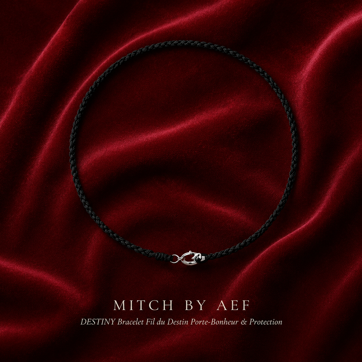 DESTINY - Bracelet Fil du Destin Porte-Bonheur Chance & Protection