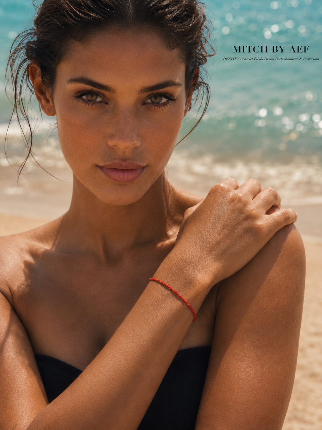 DESTINY - Bracelet Fil du Destin Porte-Bonheur Chance & Protection