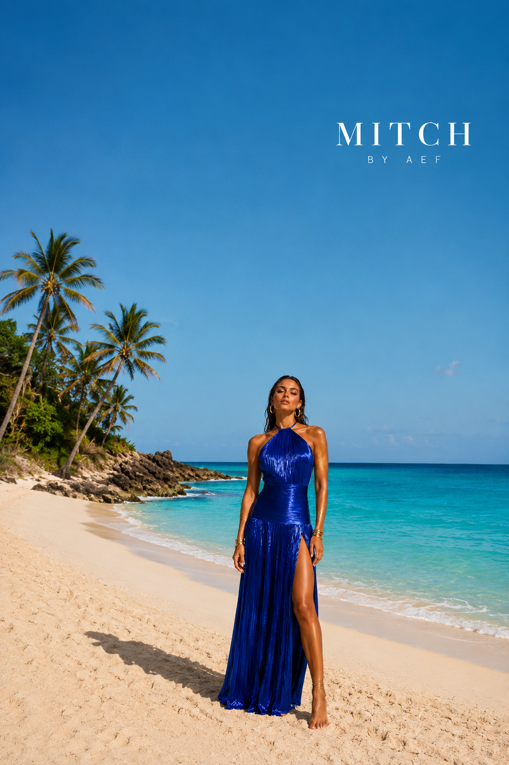 Aurélia Bleu Saphir Métallisé